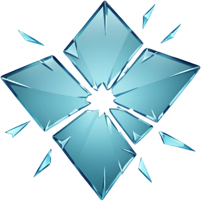 broken empty glass emoji