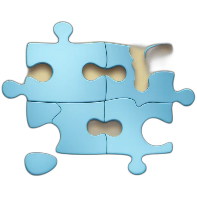 puzzle pieces emoji
