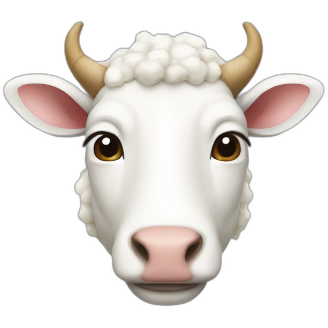Une chèvre sur une île emoji