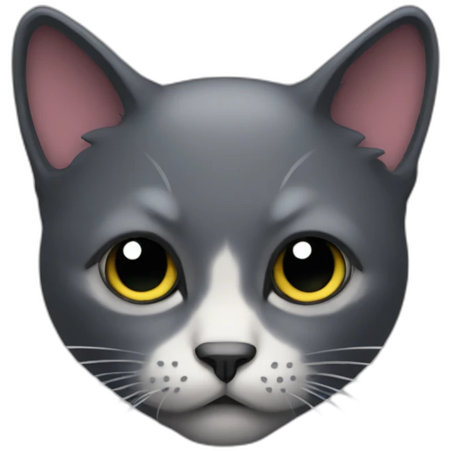 gloomy cat emoji