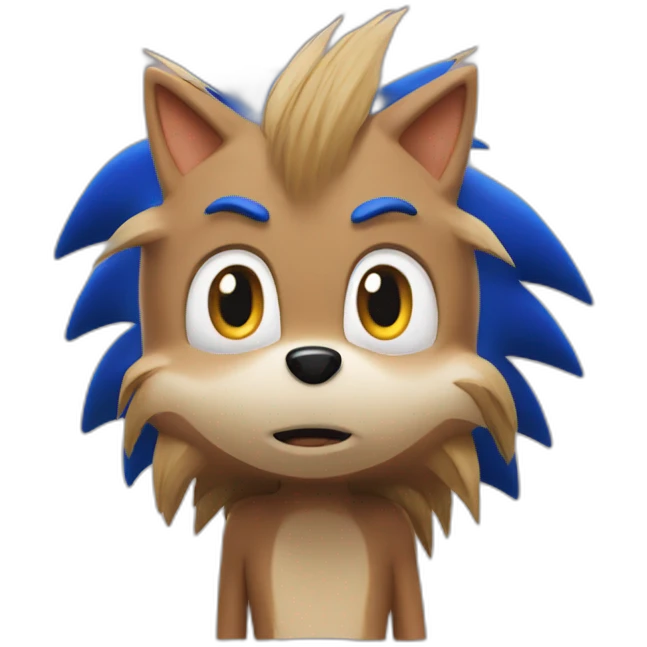 Sonic The hedgehog emoji