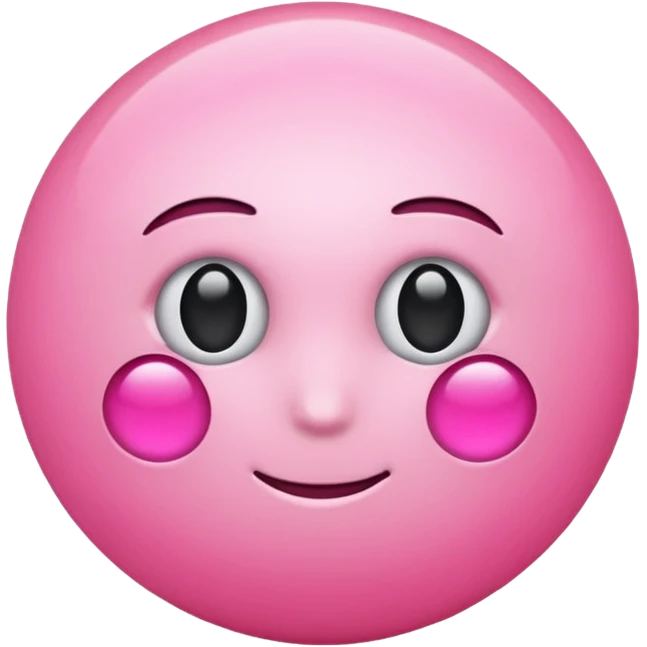pink sun emoji