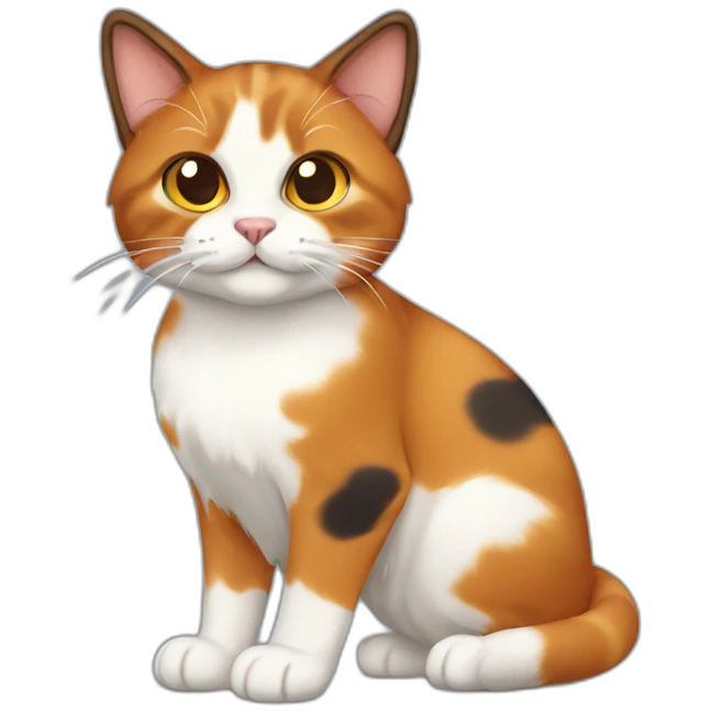 calico cat emoji