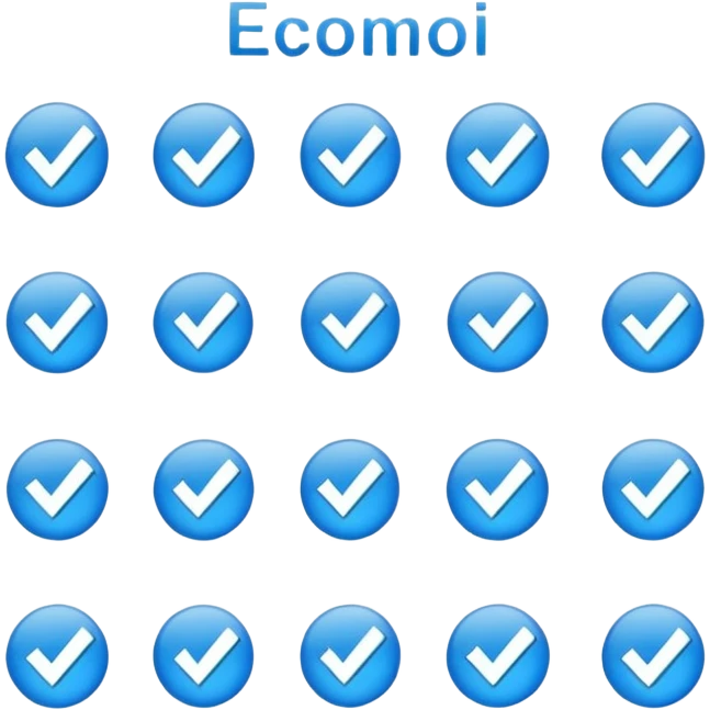 check marks emoji