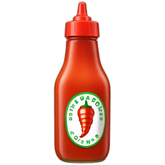 sriracha sauce emoji