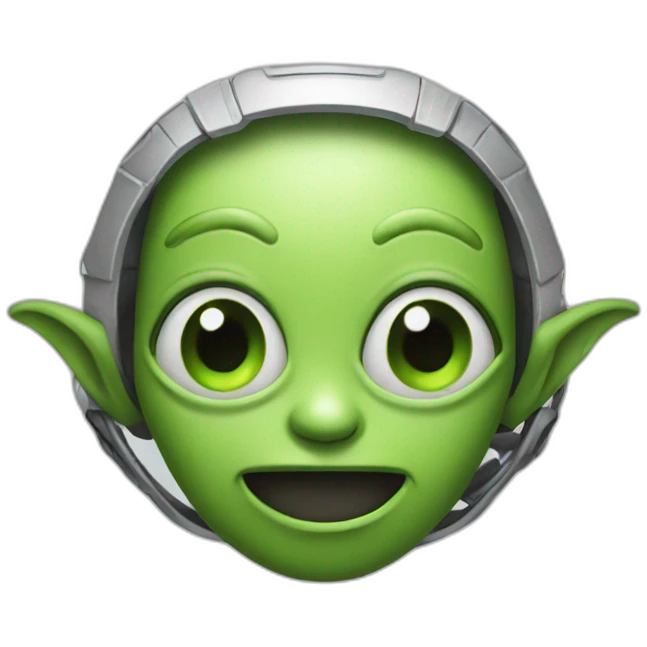 celebrating-alien emoji