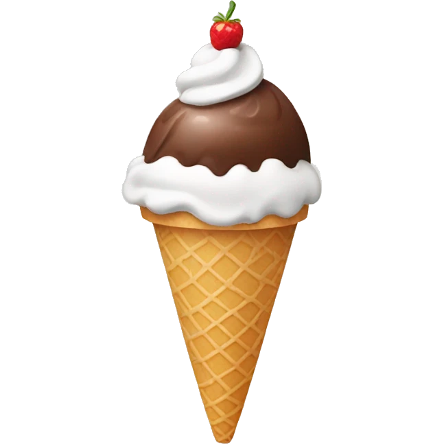 Ice cream cup emoji