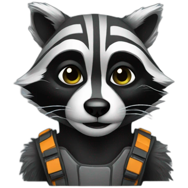 cyber raccoon emoji