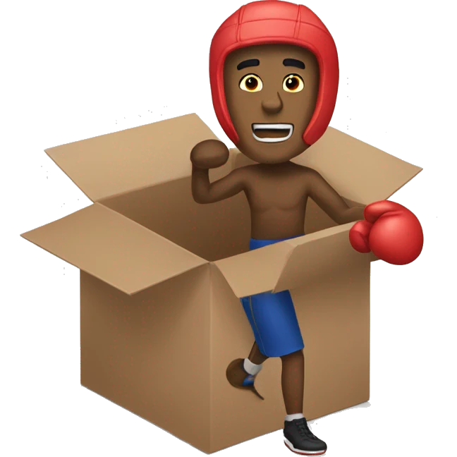 boxeador emoji