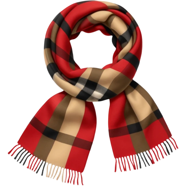 burberry scarf emoji
