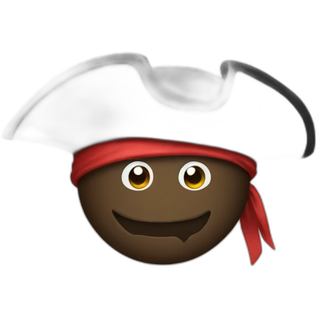 pirate hat emoji
