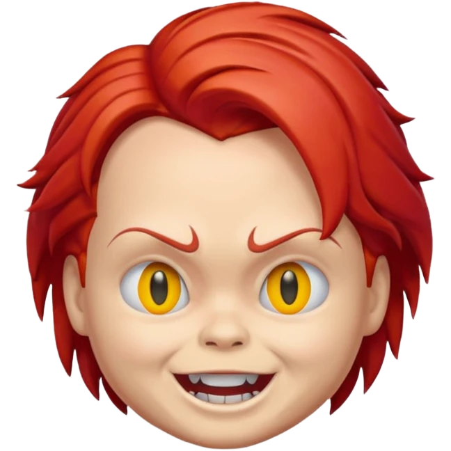 Un emojin de chuky emoji
