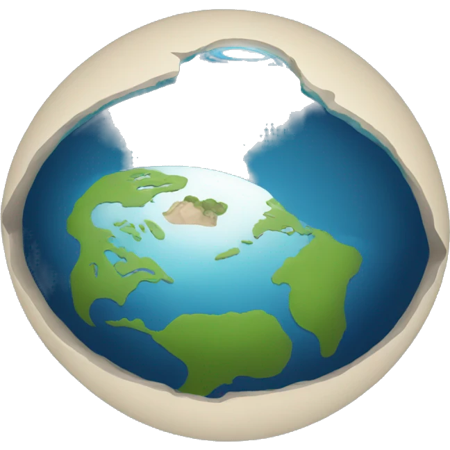 flat earth emoji