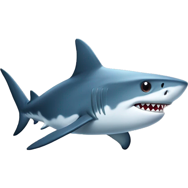 shark with tophat emoji