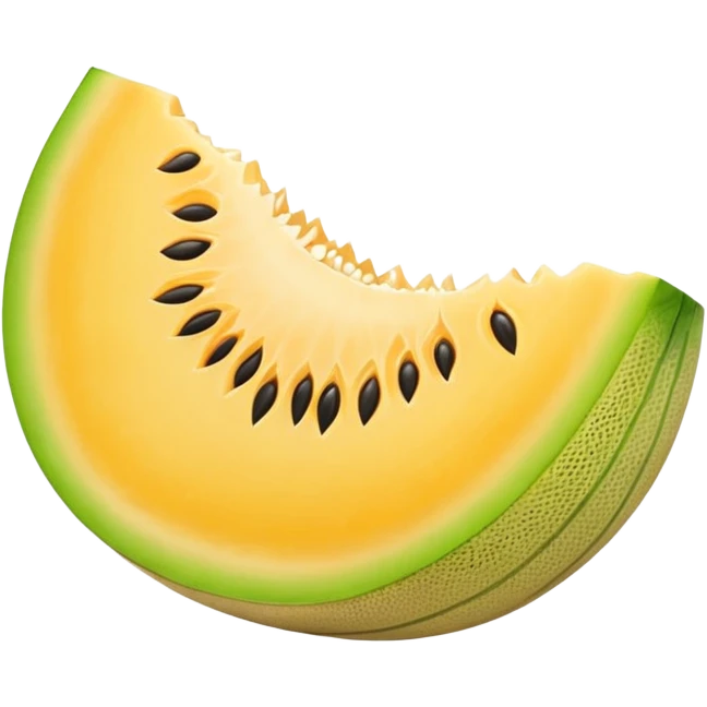 yellow melon uncut emoji