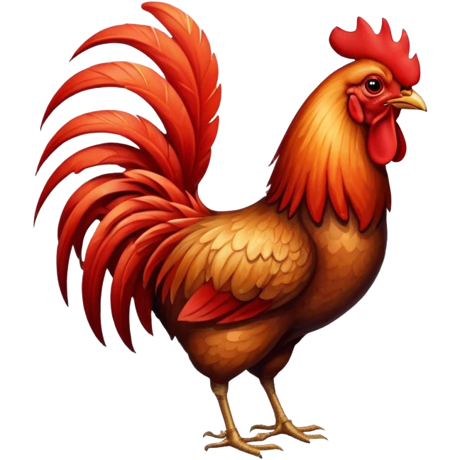 rooster emoji