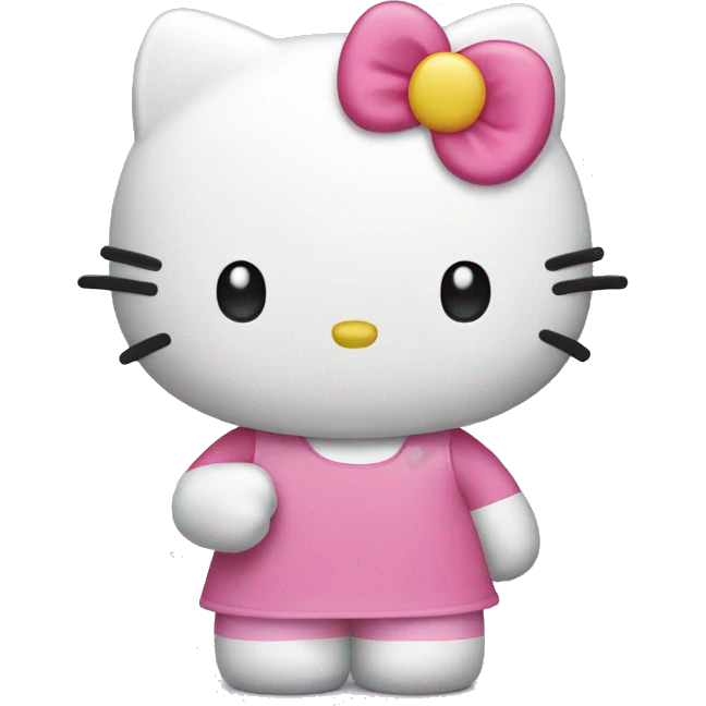 Hello kitty emoji