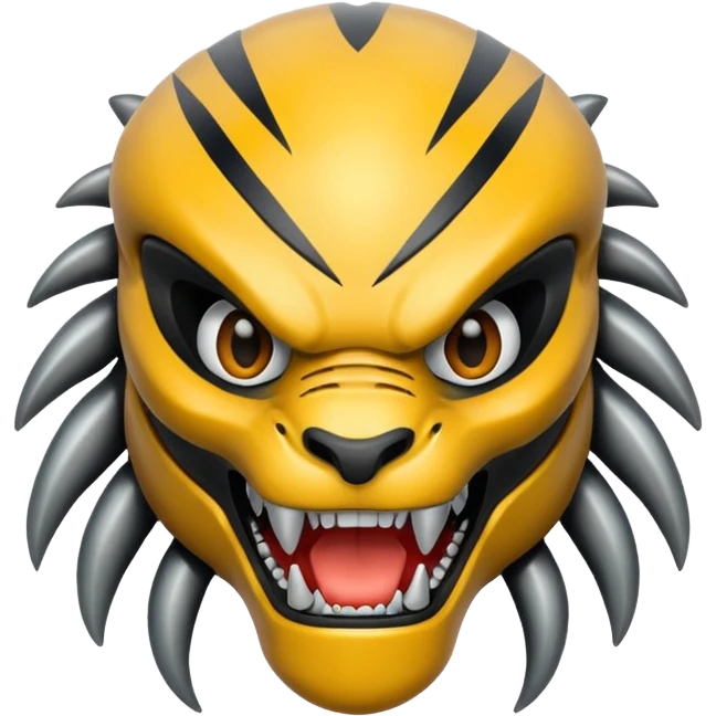 smiling predator emoji
