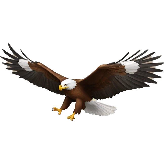 eagle flying emoji