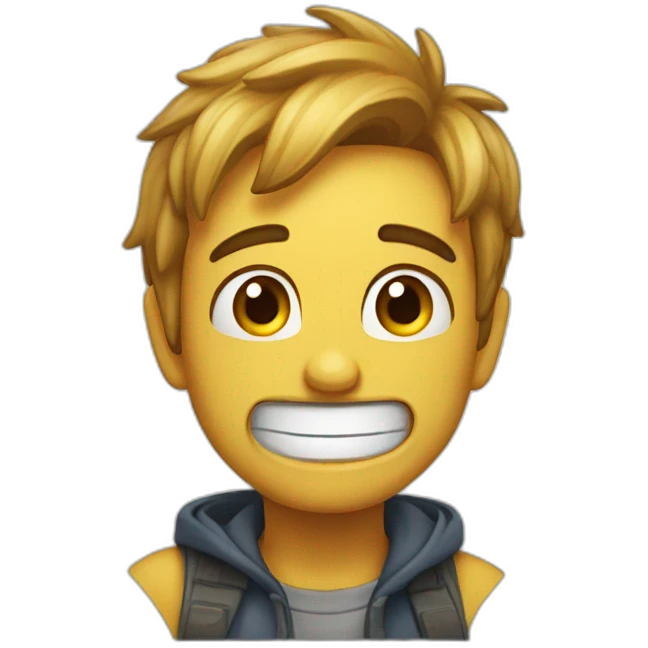 Mischievous giggle  emoji