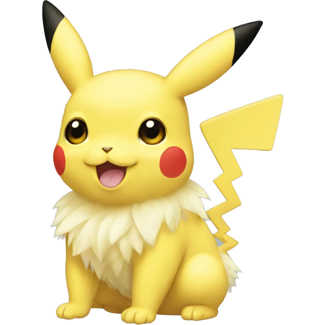 Pikachu albinos  emoji