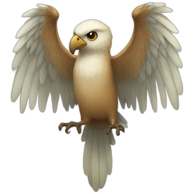 Winged saltpeter emoji