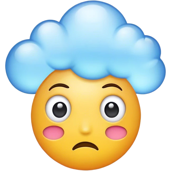 mind bubble emoji
