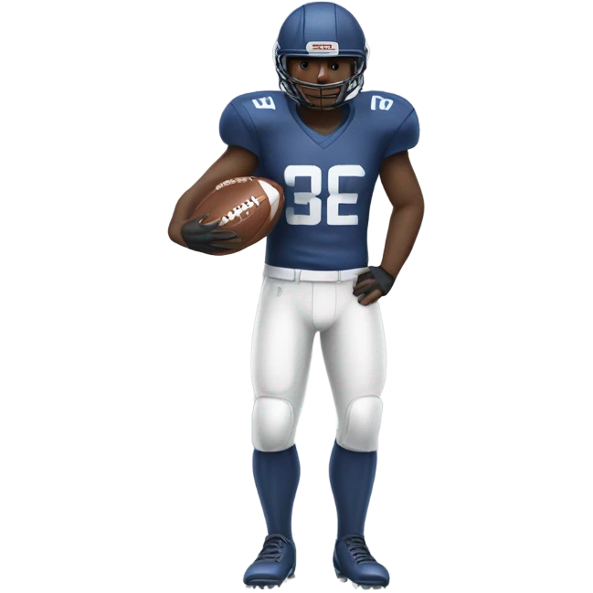 Football player ￼ emoji