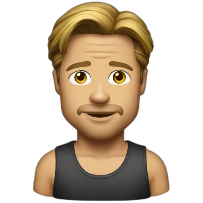 Brad pitt emoji