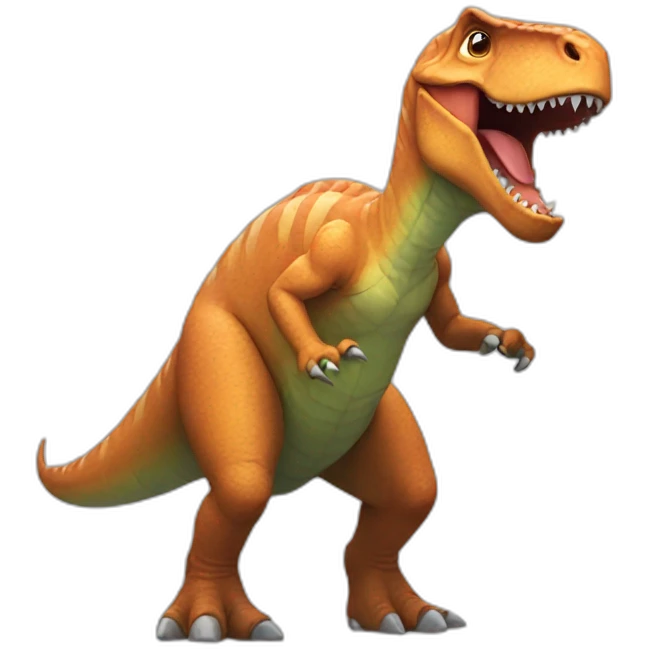 dinosaur dance emoji