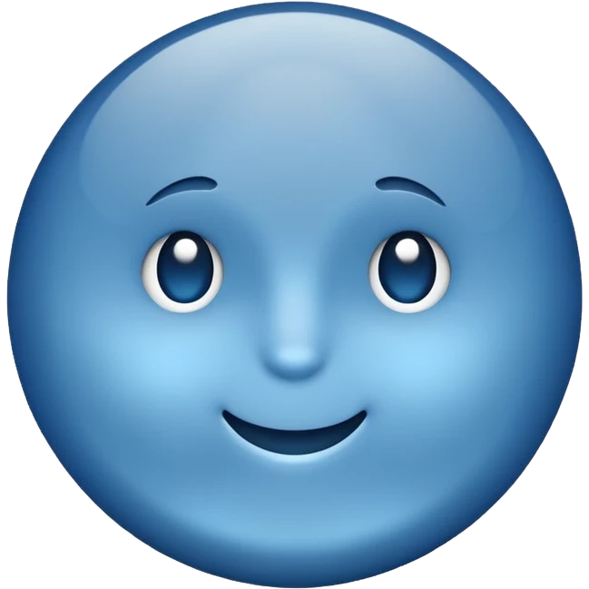 Blue tick  emoji