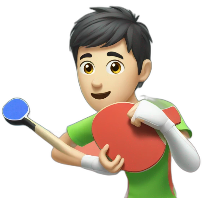 Table tennis emoji