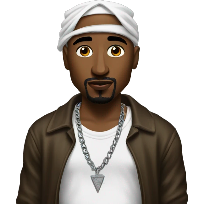Tupac concern emoji