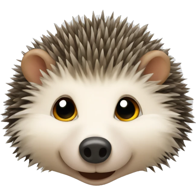 a hedgehog ghos emoji