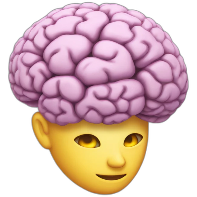Brain emoji