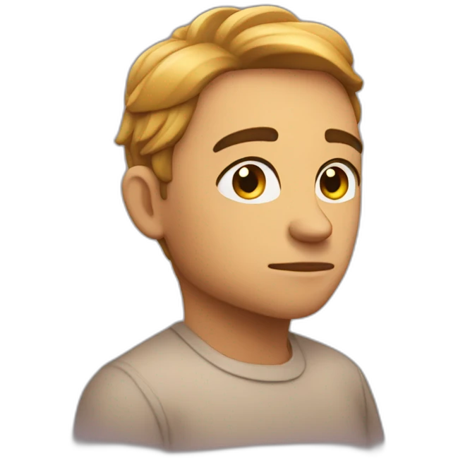 sparkle-with-pensive-face emoji