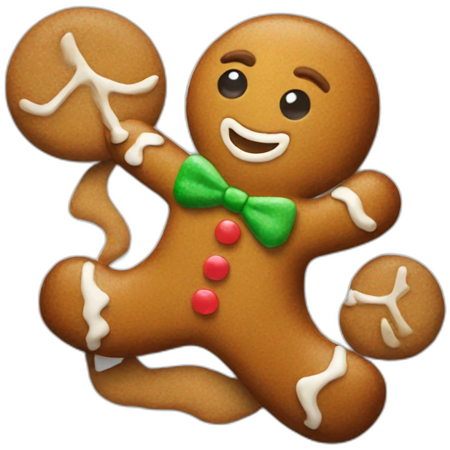 Gingerbread Man emoji
