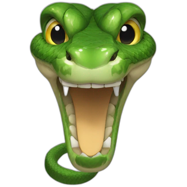 snake head emoji