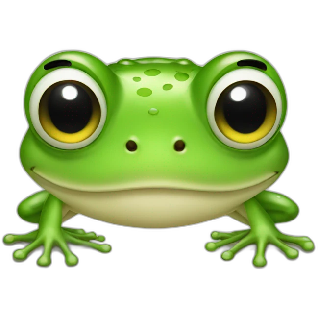cute frog emoji