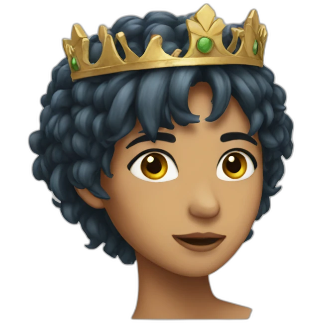 Loreen crown emoji