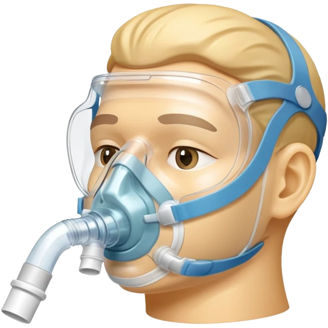 cpap face mask emoji