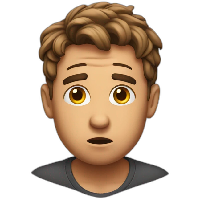Confused emoji