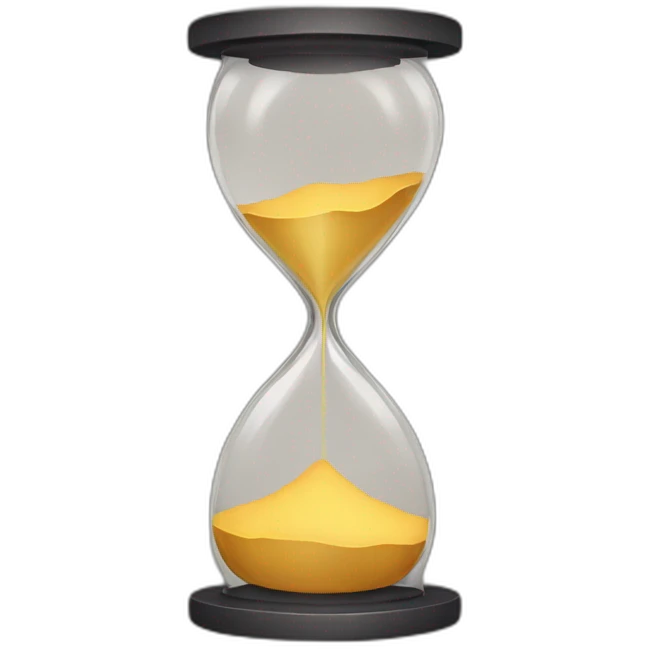 hourglass emoji