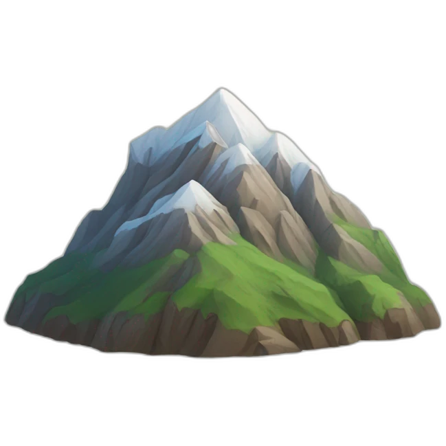 Mountain emoji
