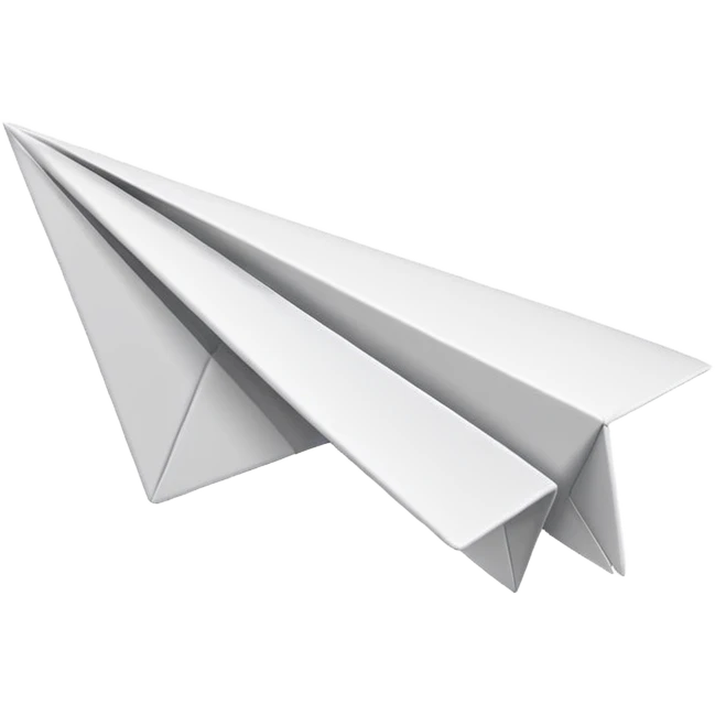 paper airplane emoji