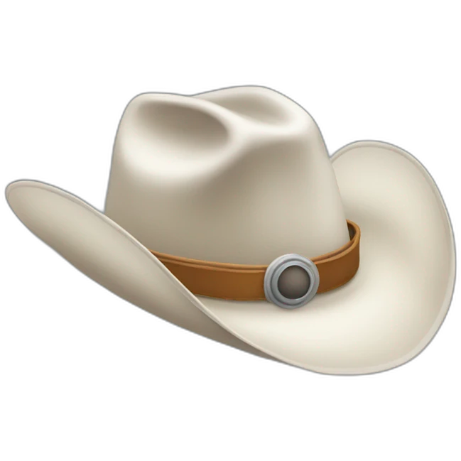 cowboy hat ghost emoji