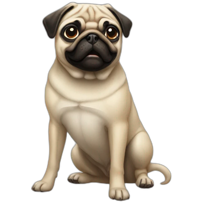 Pug emoji