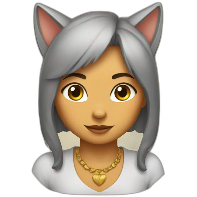 Kwai gato y mujer emoji