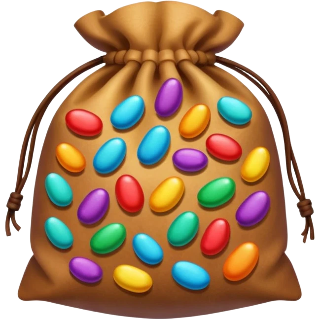 bag of magical beans no hand emoji