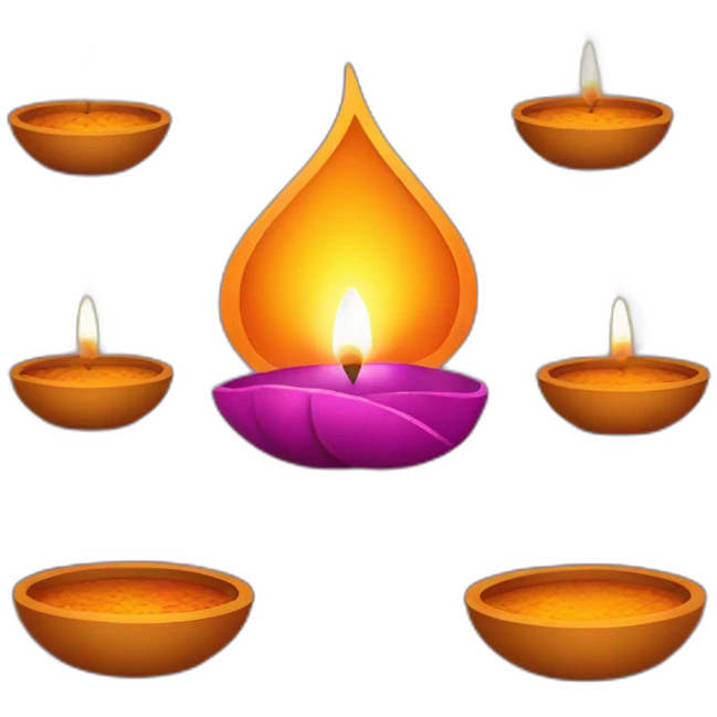 Diwali text emoji